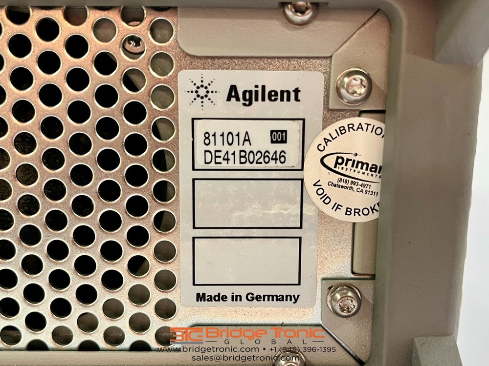 Agilent 81101 A Pulse Generator