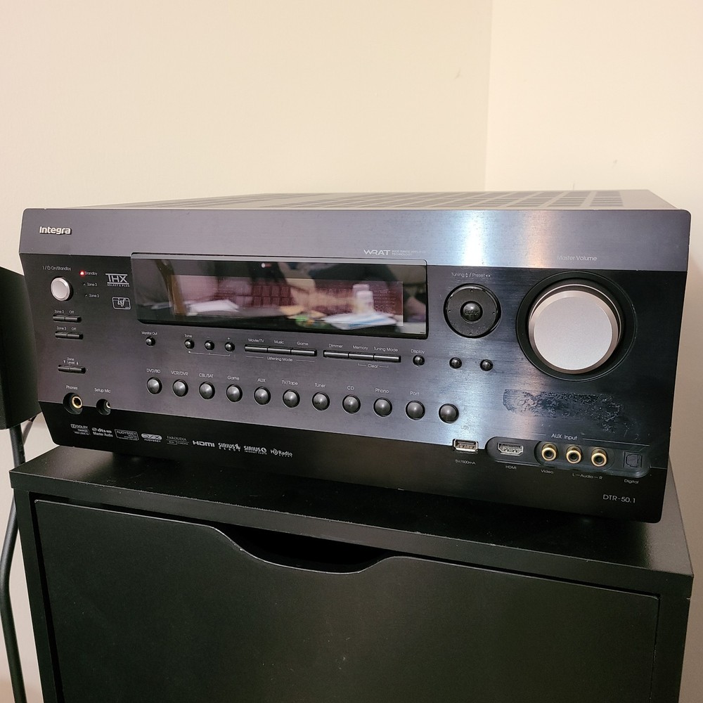 Integra DTR-50. 1 THX Multi-Zone, Bi-Amp