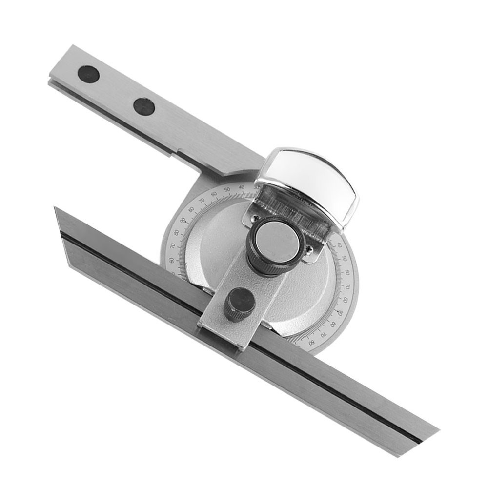 360° Steel Universal Bevel Protractor Angle Finder Measuring Ruler WT