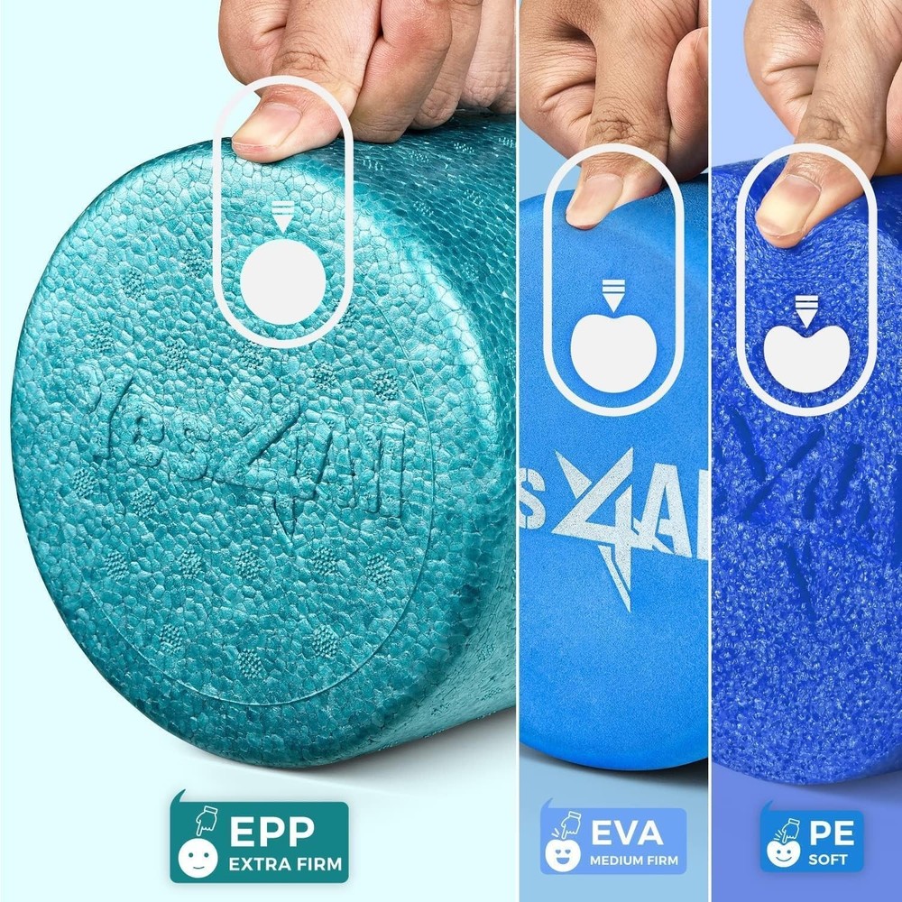 Versatile 18" EPP Foam Roller - Ideal for Stretching & Professional Training
