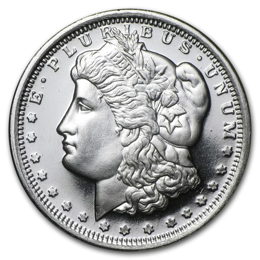 Silver - 1/2 oz Morgan Round