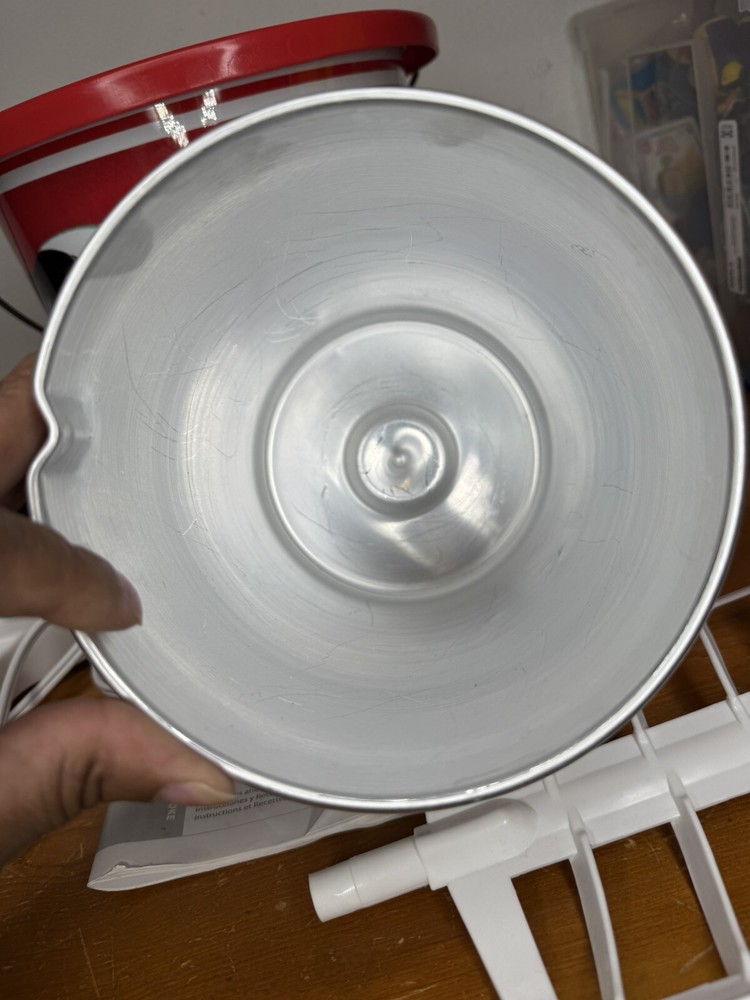 Coca Cola 4- Quart Nostalgia Ice Cream Maker Used Open Box See Pics