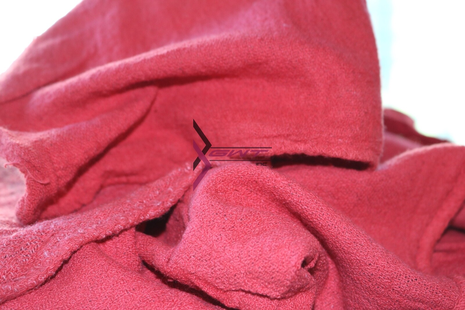 100 Pieces Red Shop Towels Large 13x14 Cleaning Rags, Fast Free Shipping