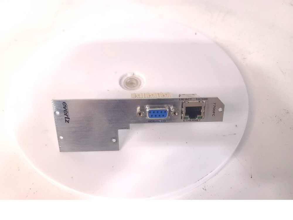 Evertz 7700FC VistaLINK Frame Controller w/ Backplane