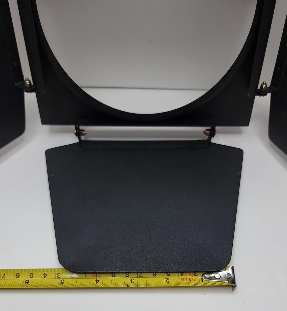 4-Way 4-Leaf Barndoor Light Shield. Ring Insert Size 6-3/4"