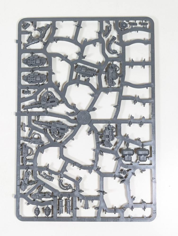Space Marines Devastator Heavy Weapons Sprue Partial Incomplete Warhammer 40k