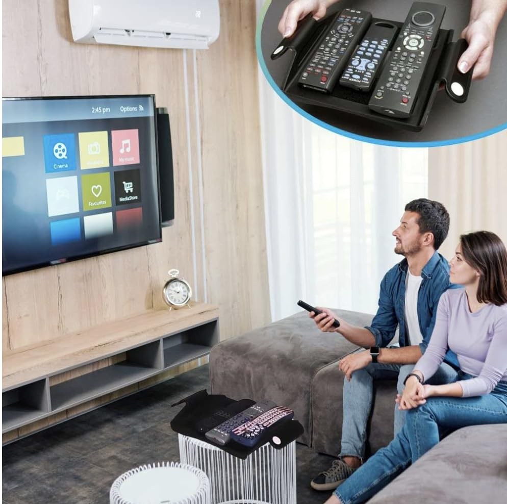Couch Commander Remote Control Organizer Armrest Caddy for Sofa Chair