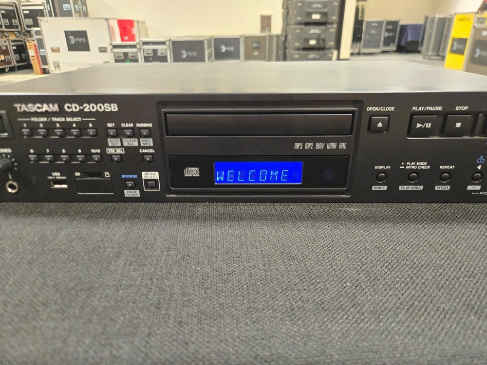 Tascam CD-200SB Professional CD / Solid-State Media Player