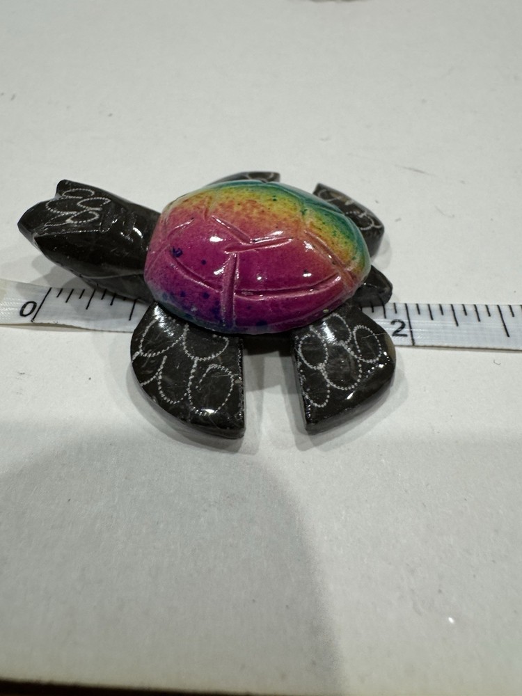 Marble Turtle 2” Vintage