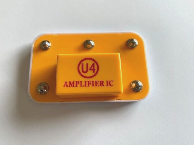 SNAP CIRCUITS Elenco Amplifier IC Unit (U4), Part # 6SCU4