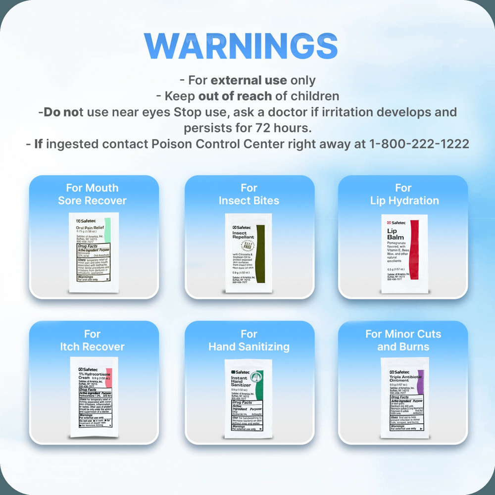 Cruise Essentials On-The-Go Refill Kit | Basic | Ointments