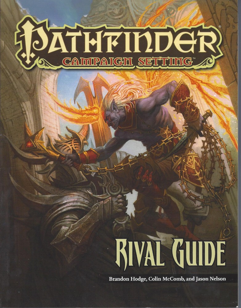 Rival Guide Pathfinder Campaign Setting SC Dungeons & Dragons RPG D20 D&D NM