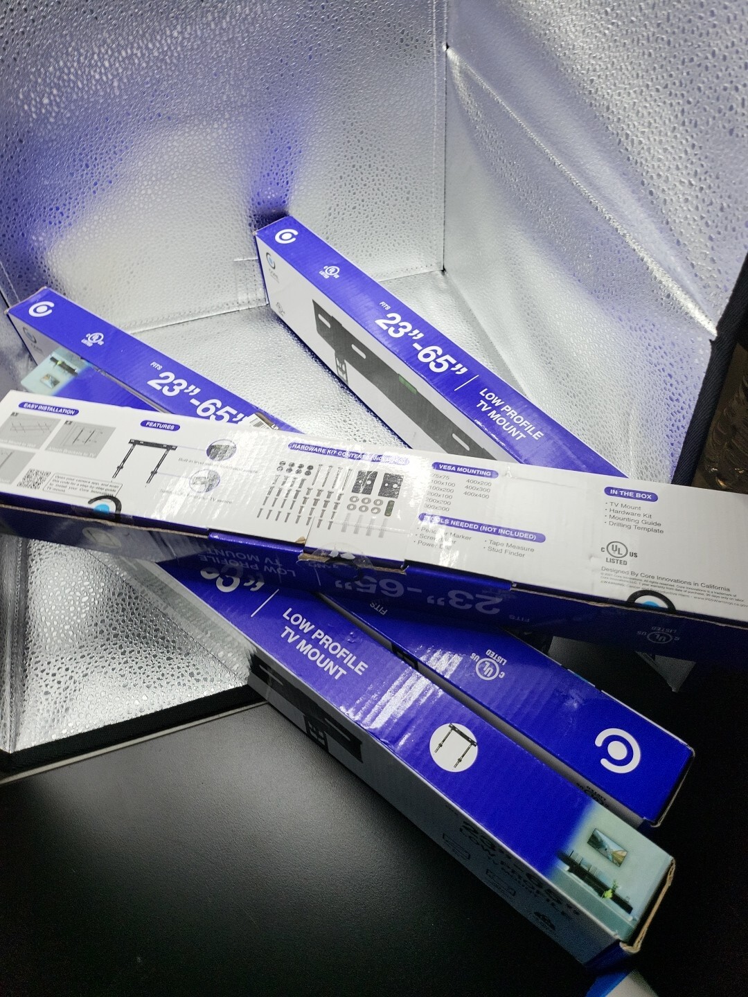 Core Innovations Low Profile TV Mount 23-65"