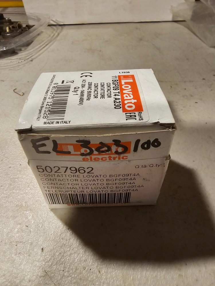 CONTACTOR LOVATO BGF09T4A