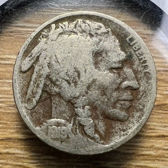 1919-P Buffalo Nickel - Actual Coin Shown - Free Shipping & Tracking INV#153