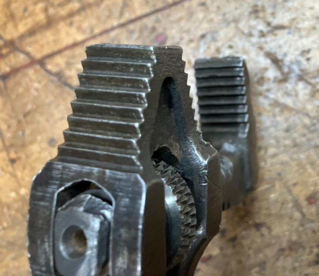 GTD Little Giant 8" Reversible Jaw Pipe Wrench Clean One