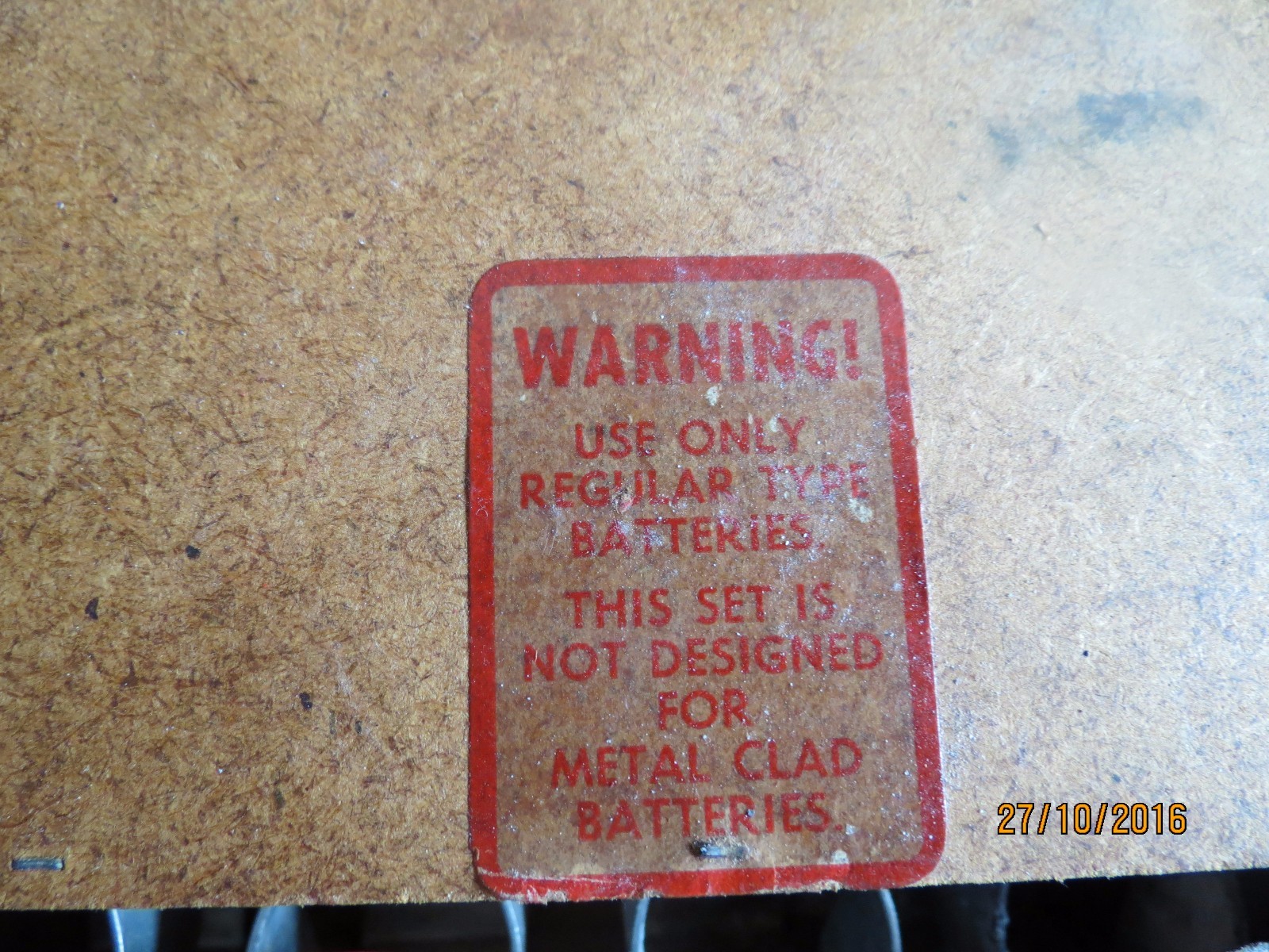 1930's vintage Goldak model TR-1A Signal master pipe Locater