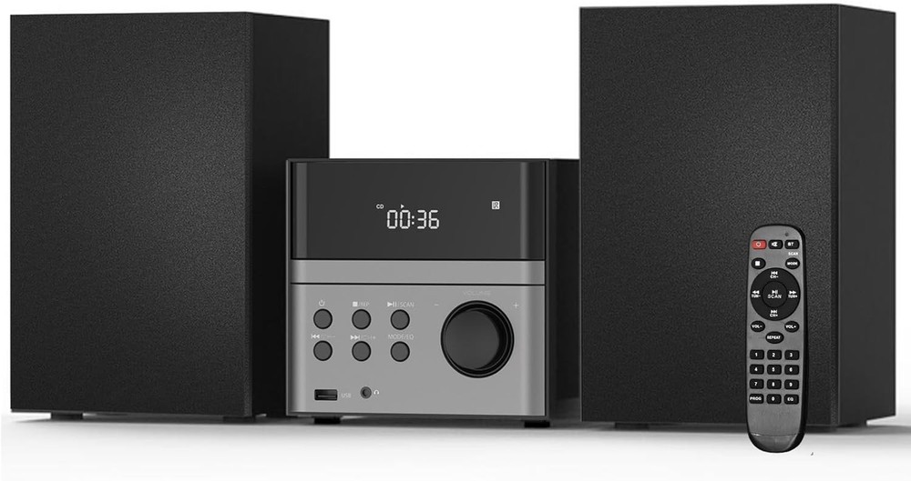 Compact Micro Hi-Fi Stereo System CD Player Home Audio System Mini Stereo SysteM