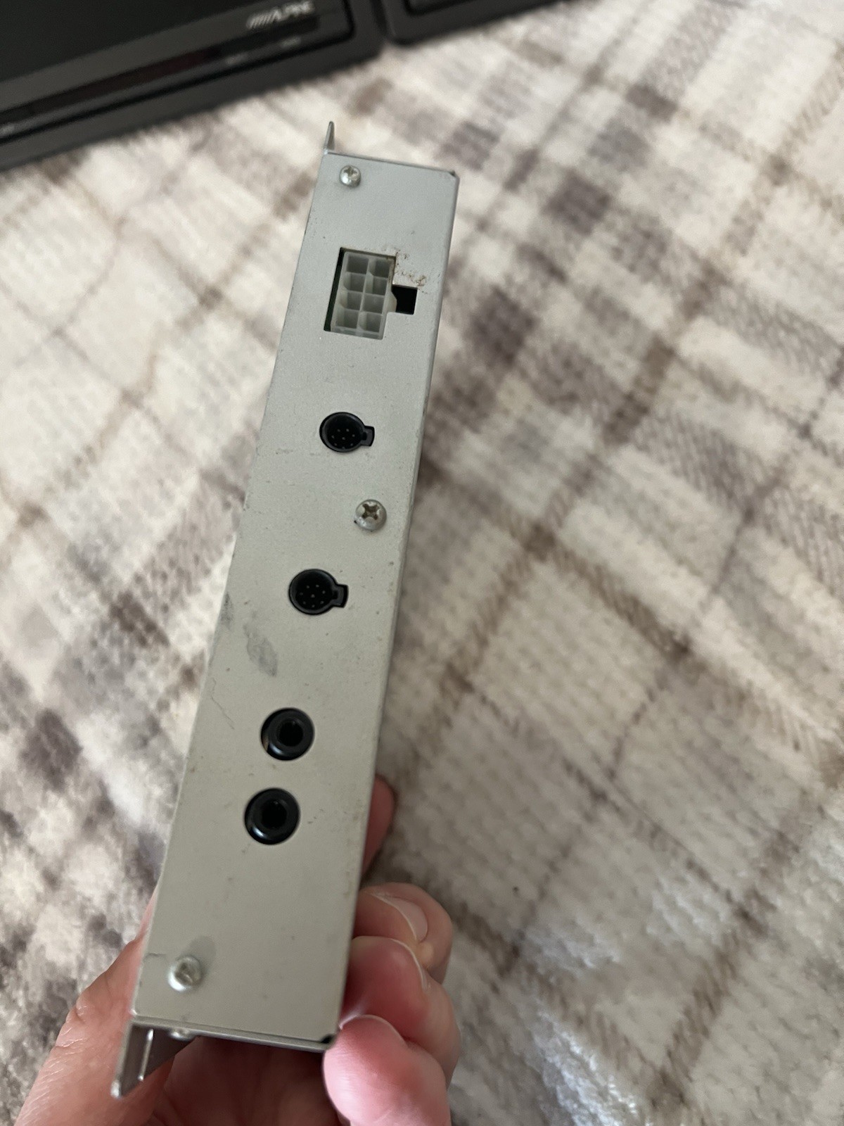 Alpine PKG-M780 Headrest Video Package 2 7” LCD Monitors And Control No Cables