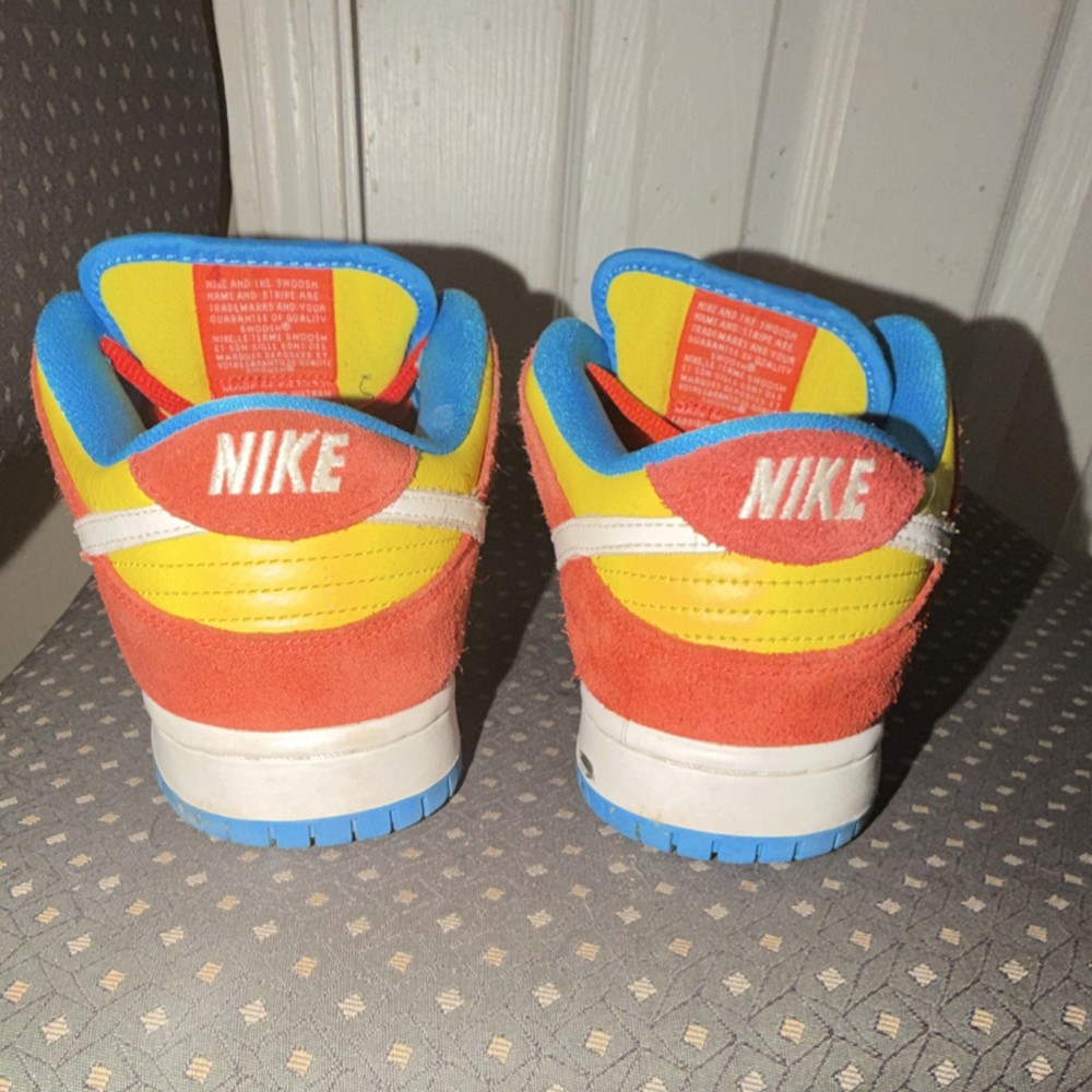 Nike SB Dunk Low Pro Bart simpsons Size 8.5 Medium