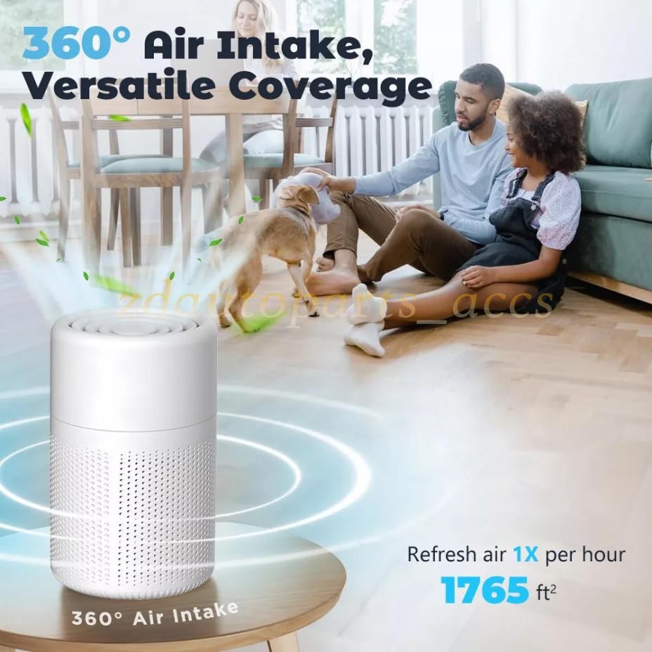 Home HEPA Air Purifier Large Room Air Cleaner for Allergies Smoke Mold Odor Dust