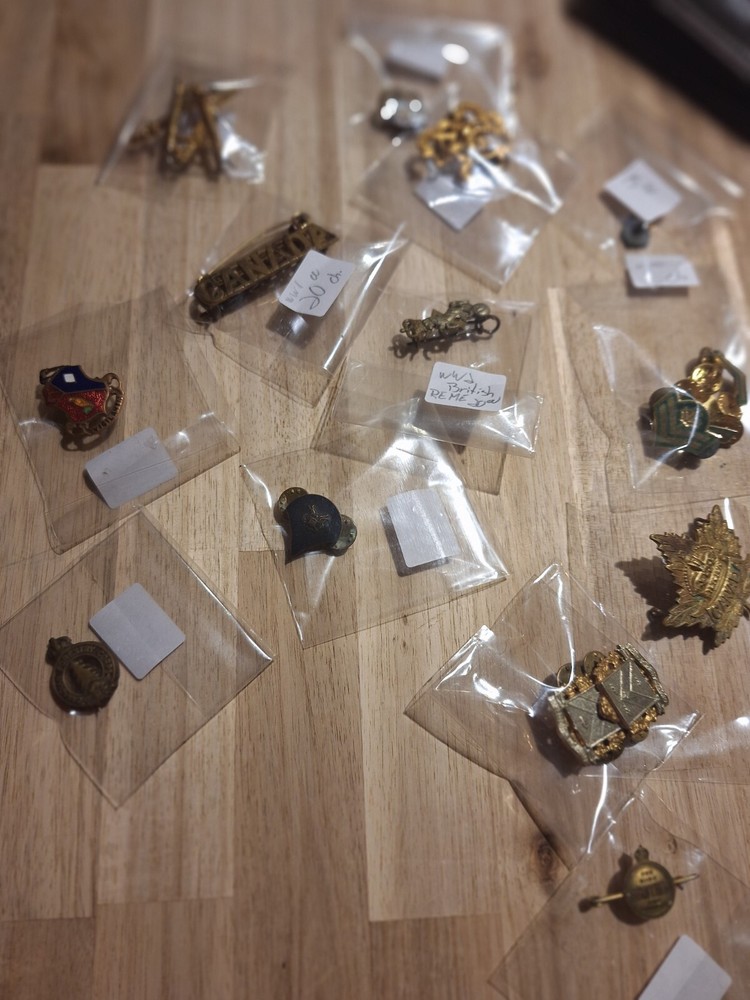 Ww2 Army Pin Lot