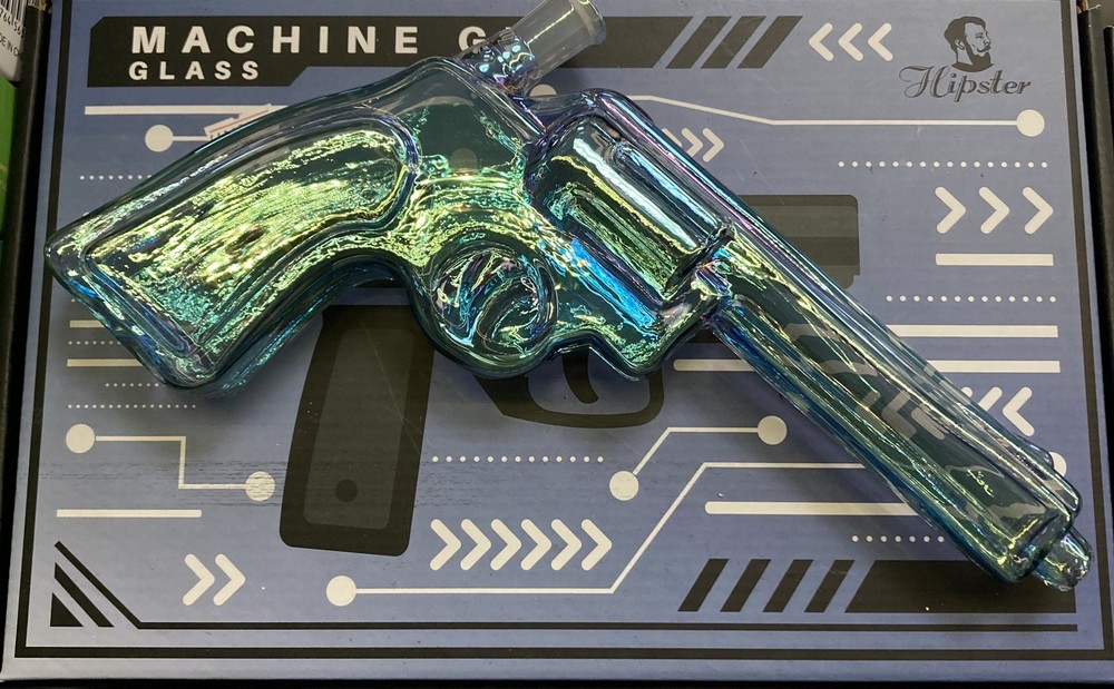 Hipster Machine Gun Glass