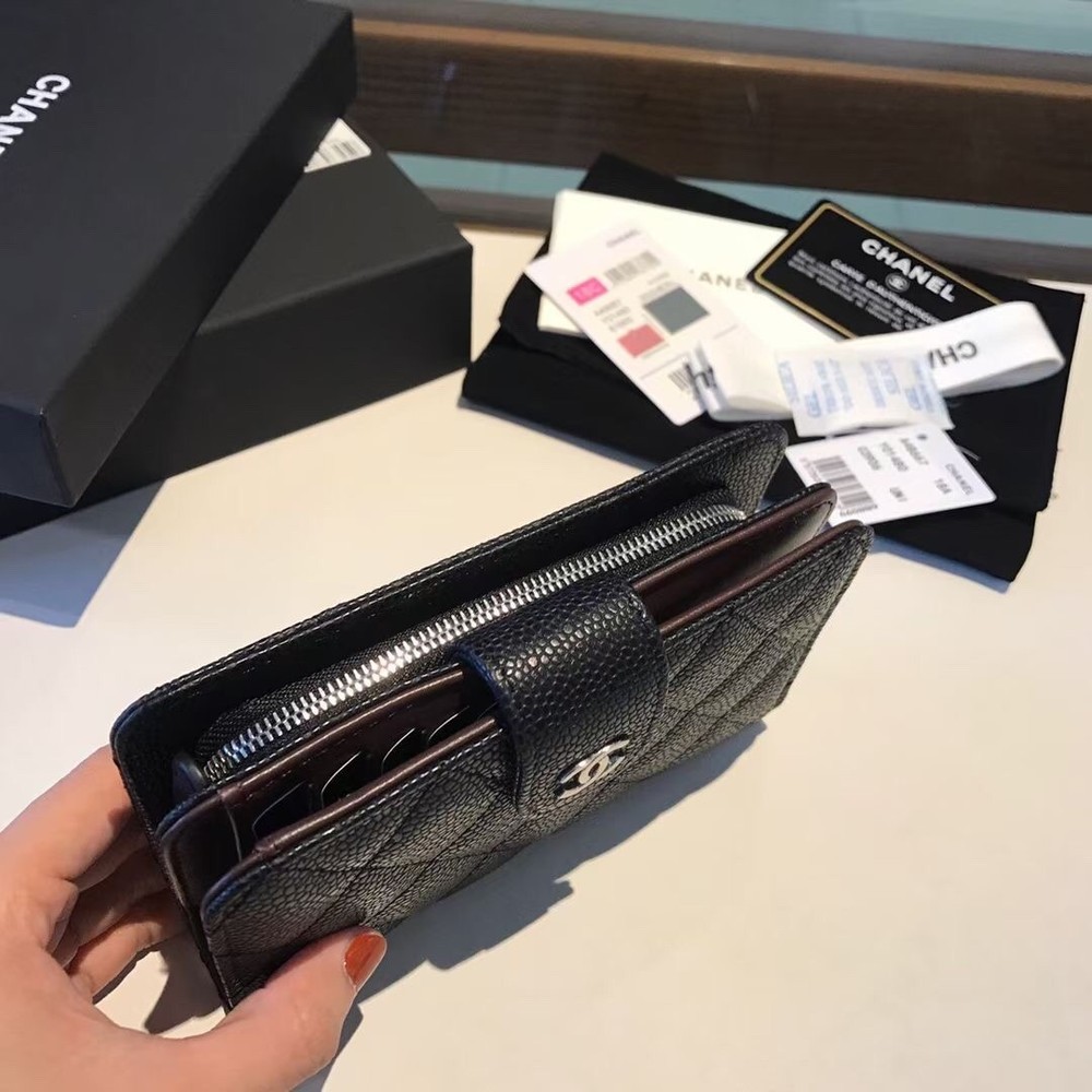 chanel money wallet