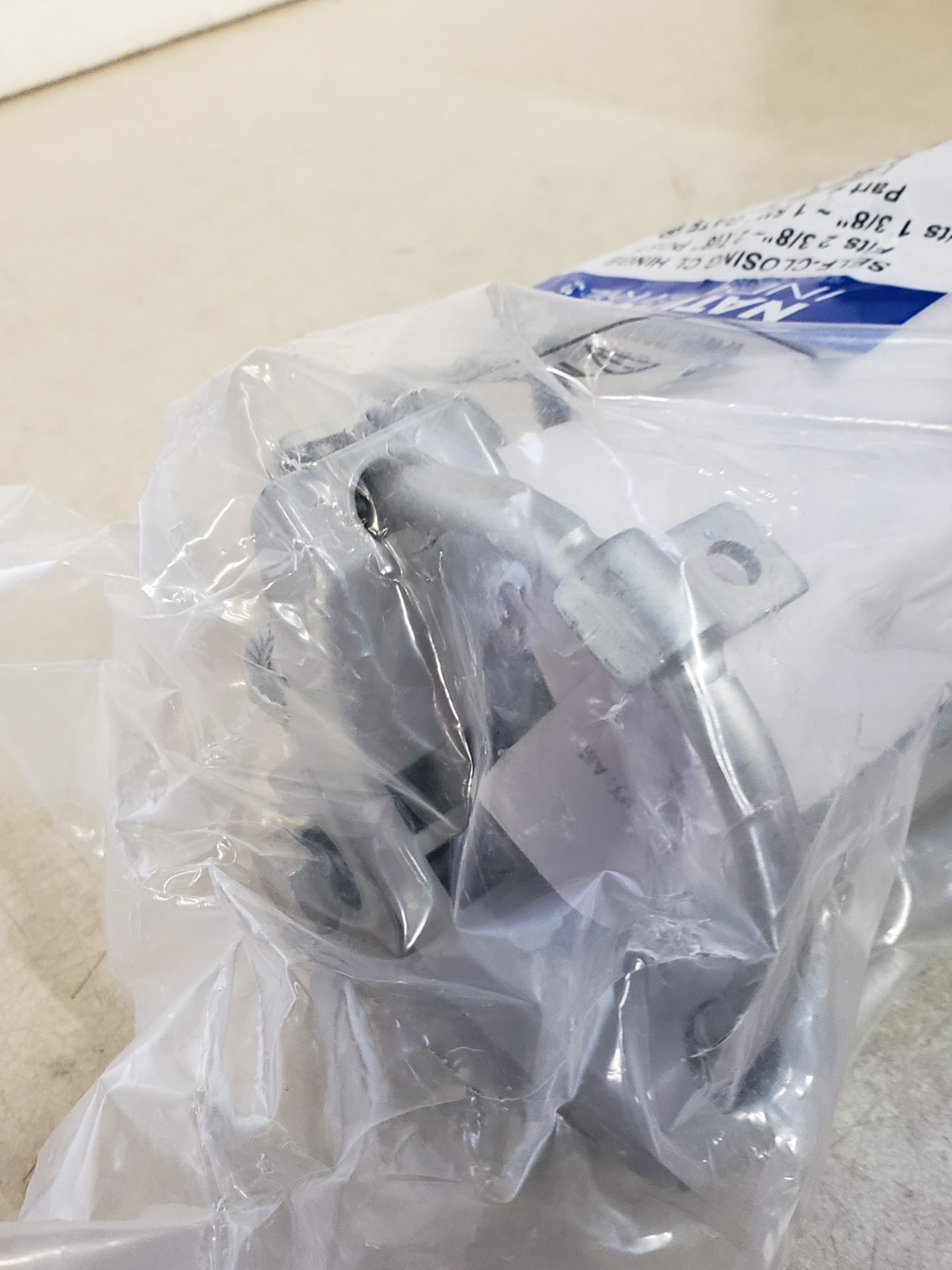 Nationwide CL-7210-GY Self Closing Hinge 2 5/8" to 2 7/8"