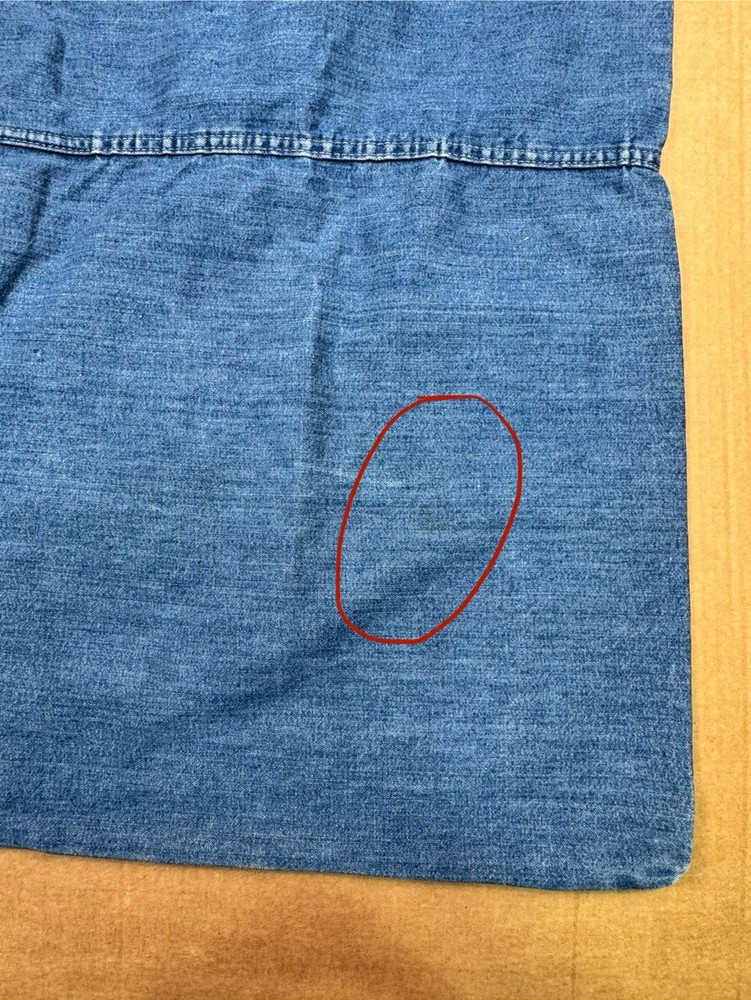 Marcus Workman Denim Drawstring Dust Bag