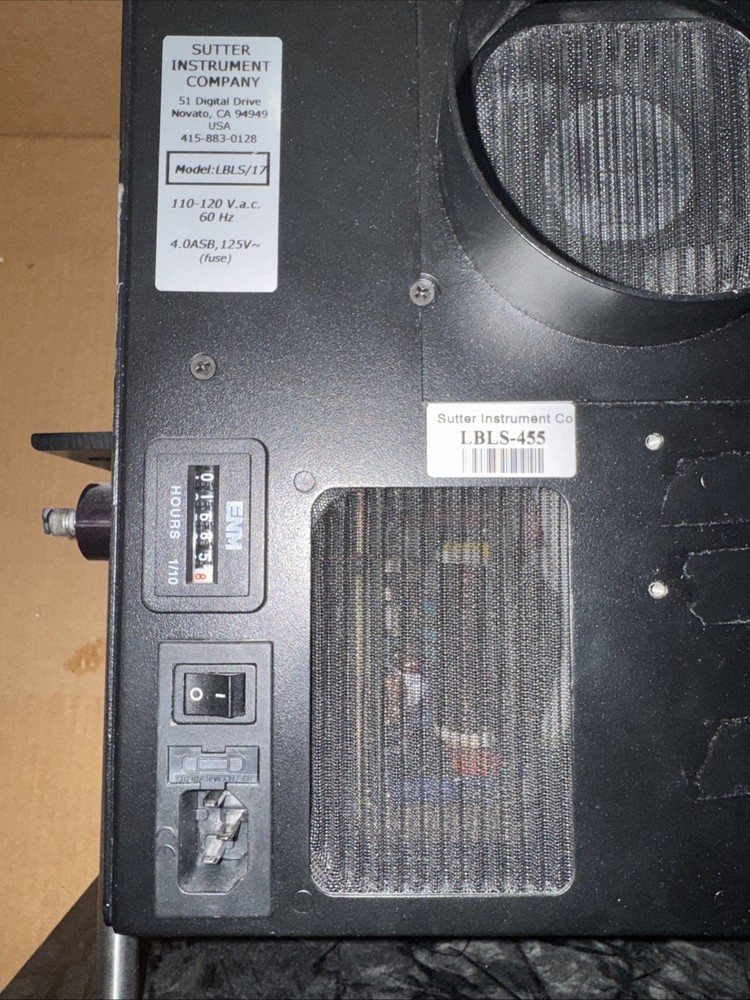Sutter Instrument Lambda LBLS/17- No Lamp Light