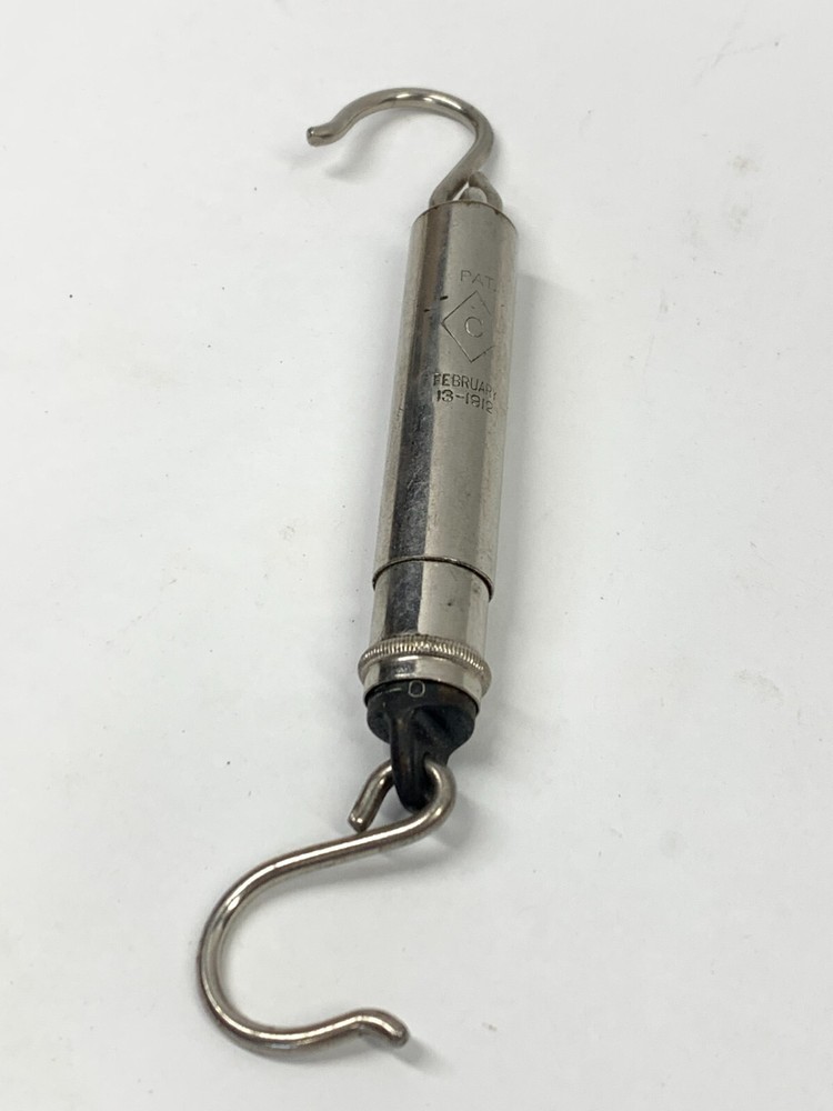 Vintage Chatillon NY 10 lb Hanging Spring Scale