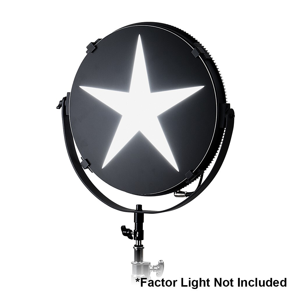 Factor Jupitor24 Light Accessory Pack - Grid, 3x Creative Masks & Carrying Case
