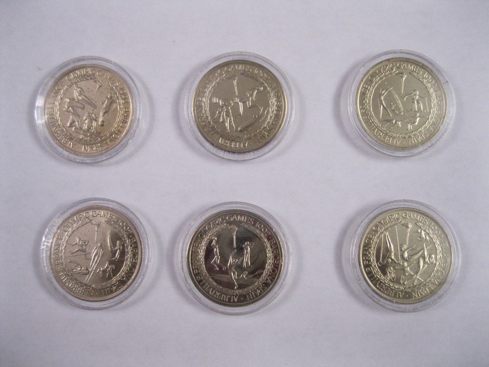 1992 TURKS & CAICOS ISL - MINT SET (6) -  OLYMPICS