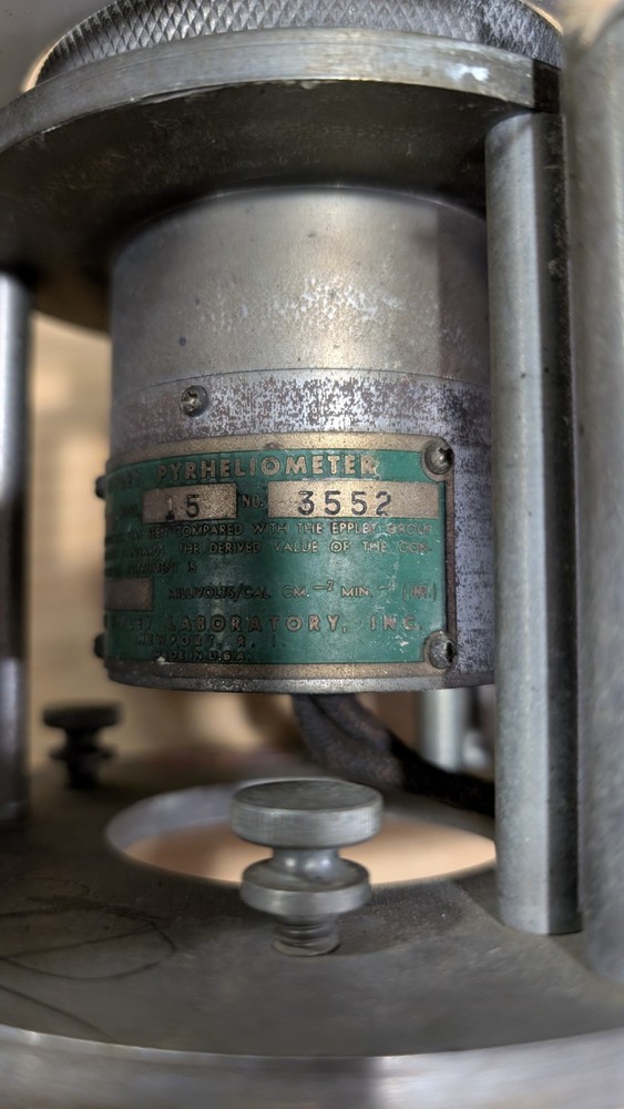 Rare Eppley Pyrheliometer Laboratory Equipment Untested