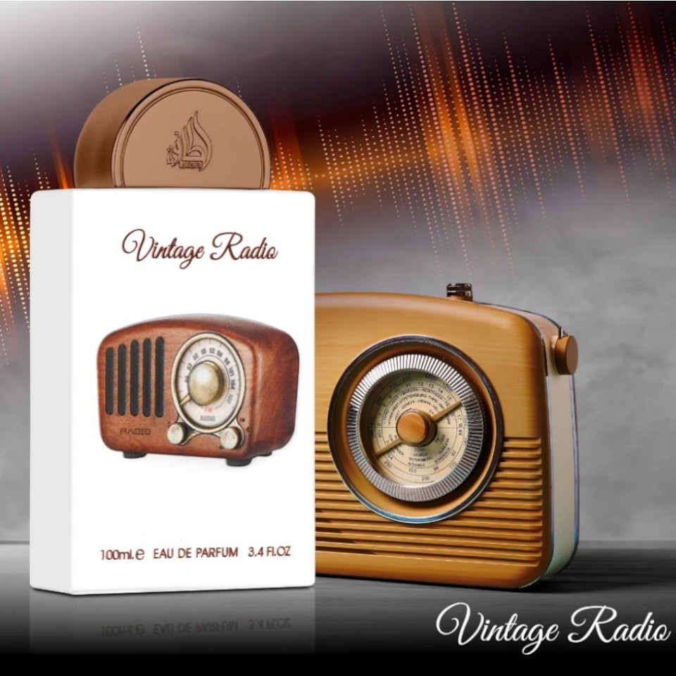 Lattafa Pride Vintage Radio EDP 3.4 oz Unisex Perfume Spray