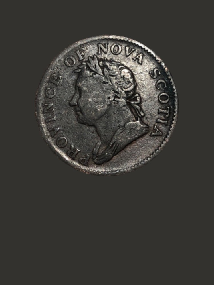 1832 Nova Scotia Half Penny Token - Fine condition