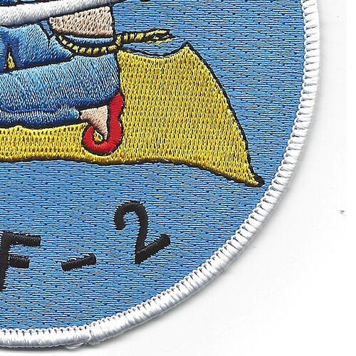 Fighter Observation Squadron VOF-2 WWII Patch
