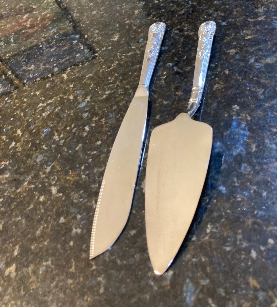 Cake Knife & Server Stainless 2-Piece Set