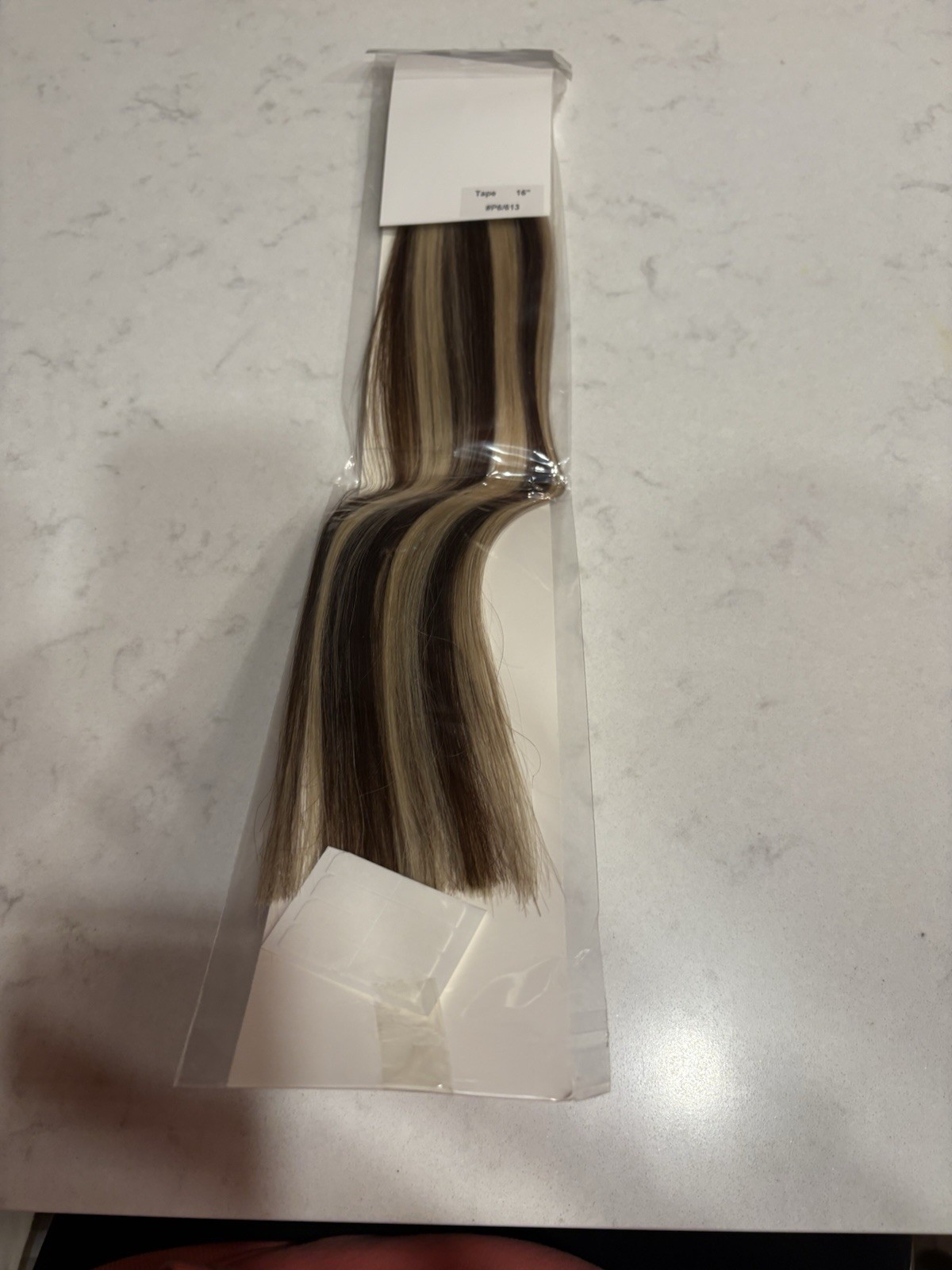 16″ Tape-In Remy Human Hair Extensions 50g – Natural Invisible Skin Weft