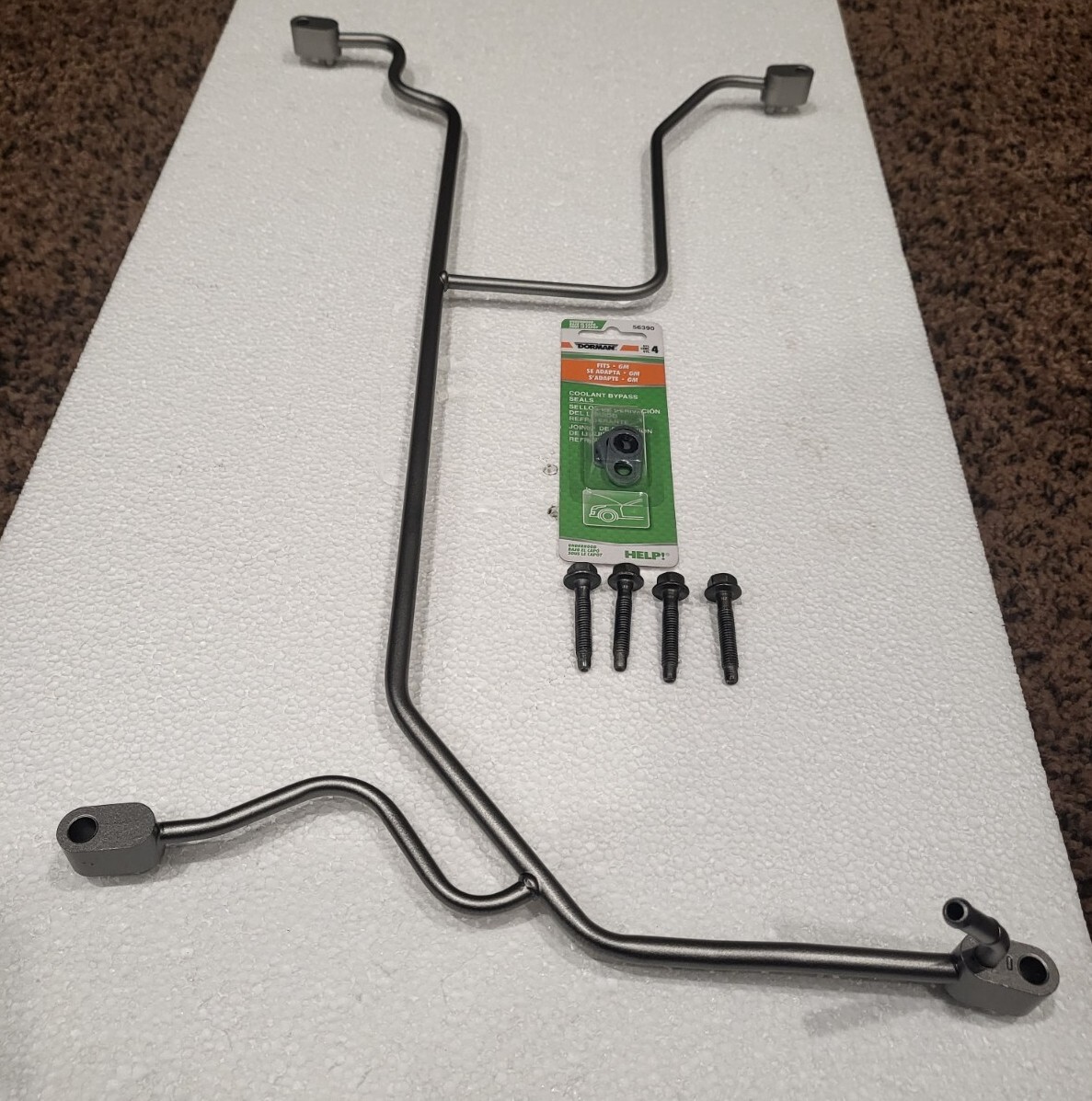 OEM GM 5.3 5.7 6.0 6.2 STEAM PORT TUBE COOLANT CROSSOVER LSX LS1 LS2 LS3 LS6