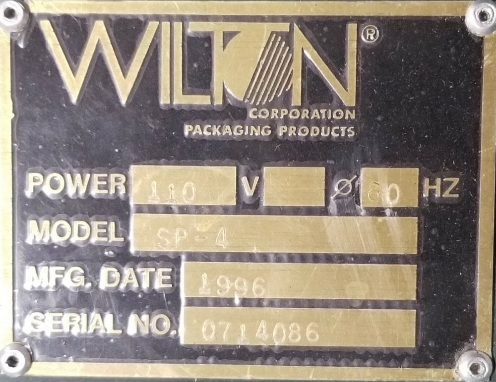 Wilton SP-4 Strapping Machine