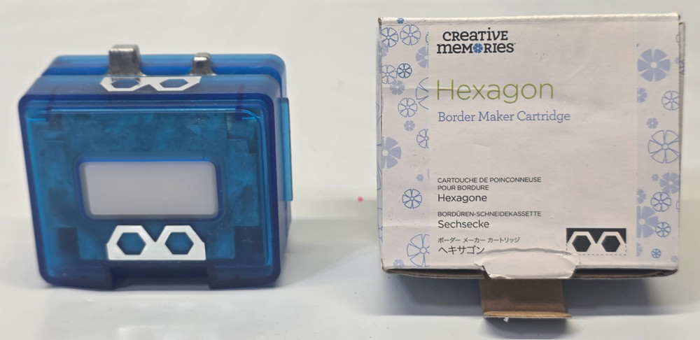 Creative Memories Border Maker Cartidges ~ Hexagon