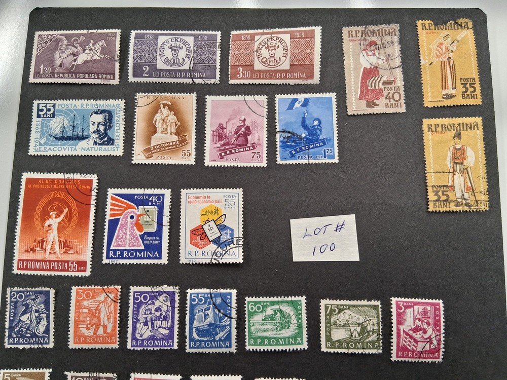 106 Romania stamps # 100
