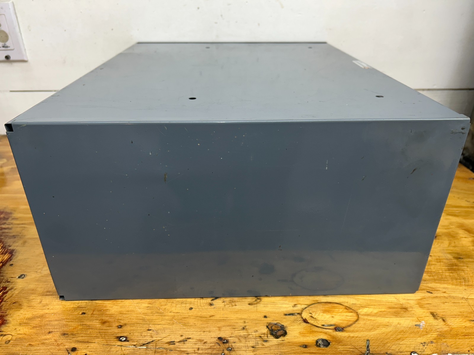 Durham Mfg Two Drawer Cabinet Removable and Divided Approximately 20"W 16"D 8"T