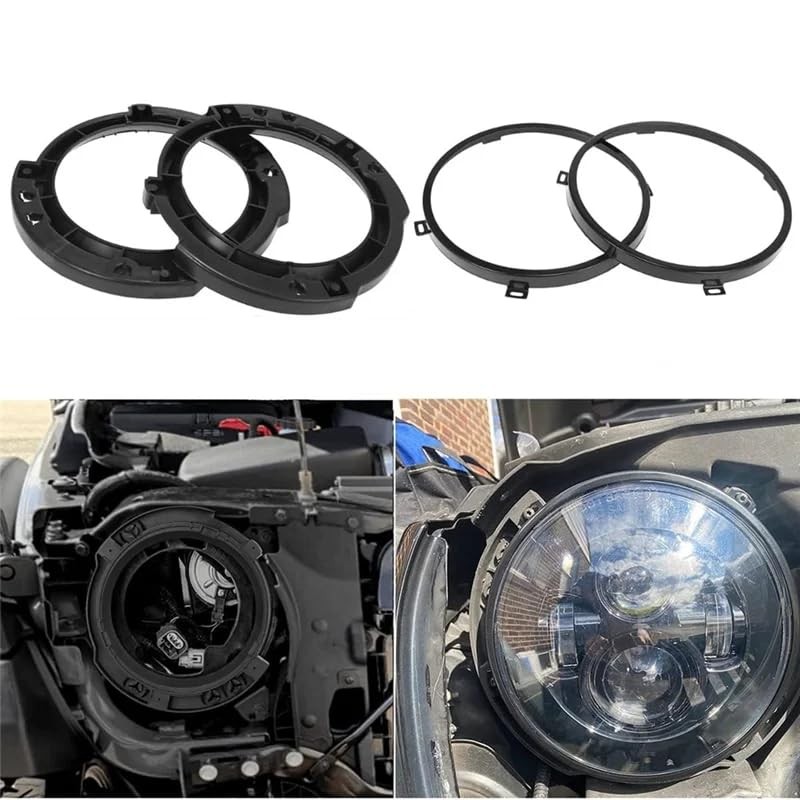 7 Inch Headlight Mounting Bracket & Retaining Kit for Jeep Wrangler JK 2007–2017