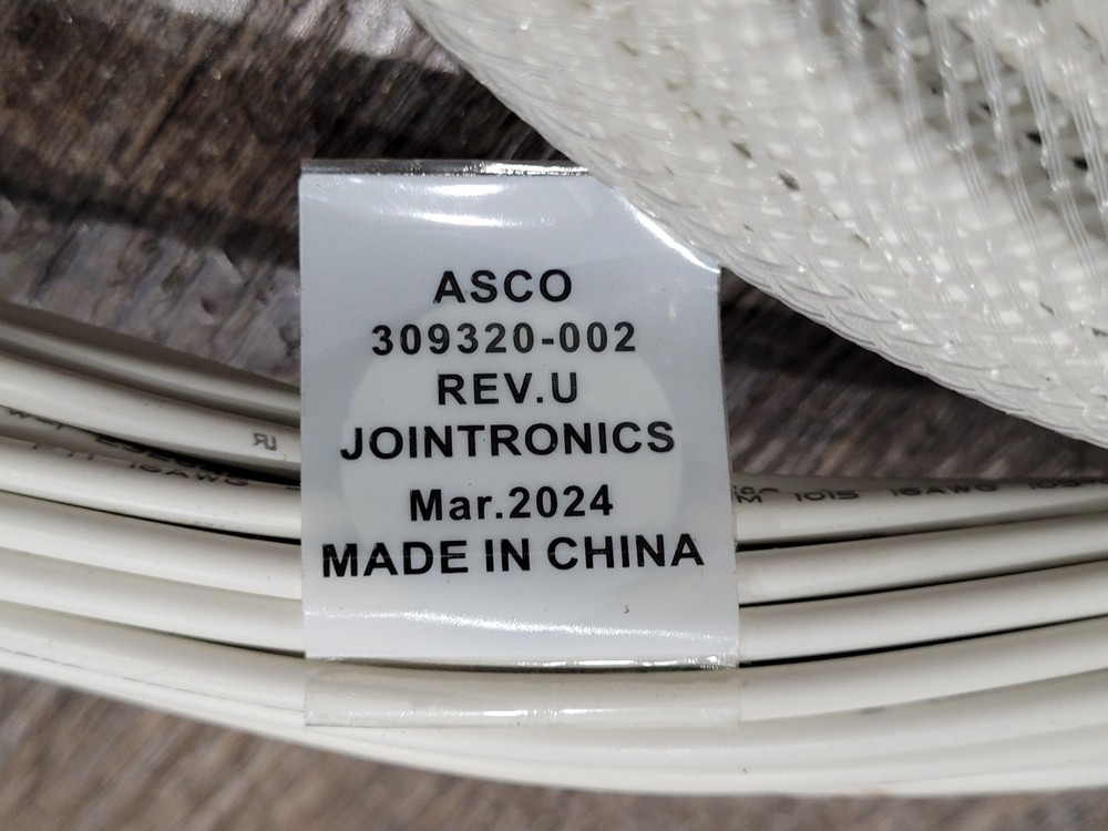 ASCO 309320-002 Transfer Switch Extension Cable 6ft Jointronics