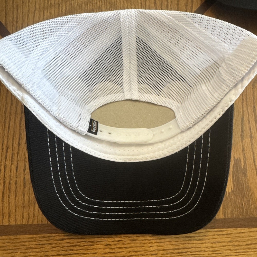 Foxpro Sidekick Black / White Unstructured Men's Hat - HATFXPS