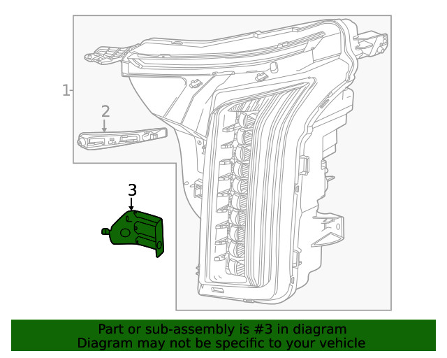 Genuine GM Lower Bracket 42816363
