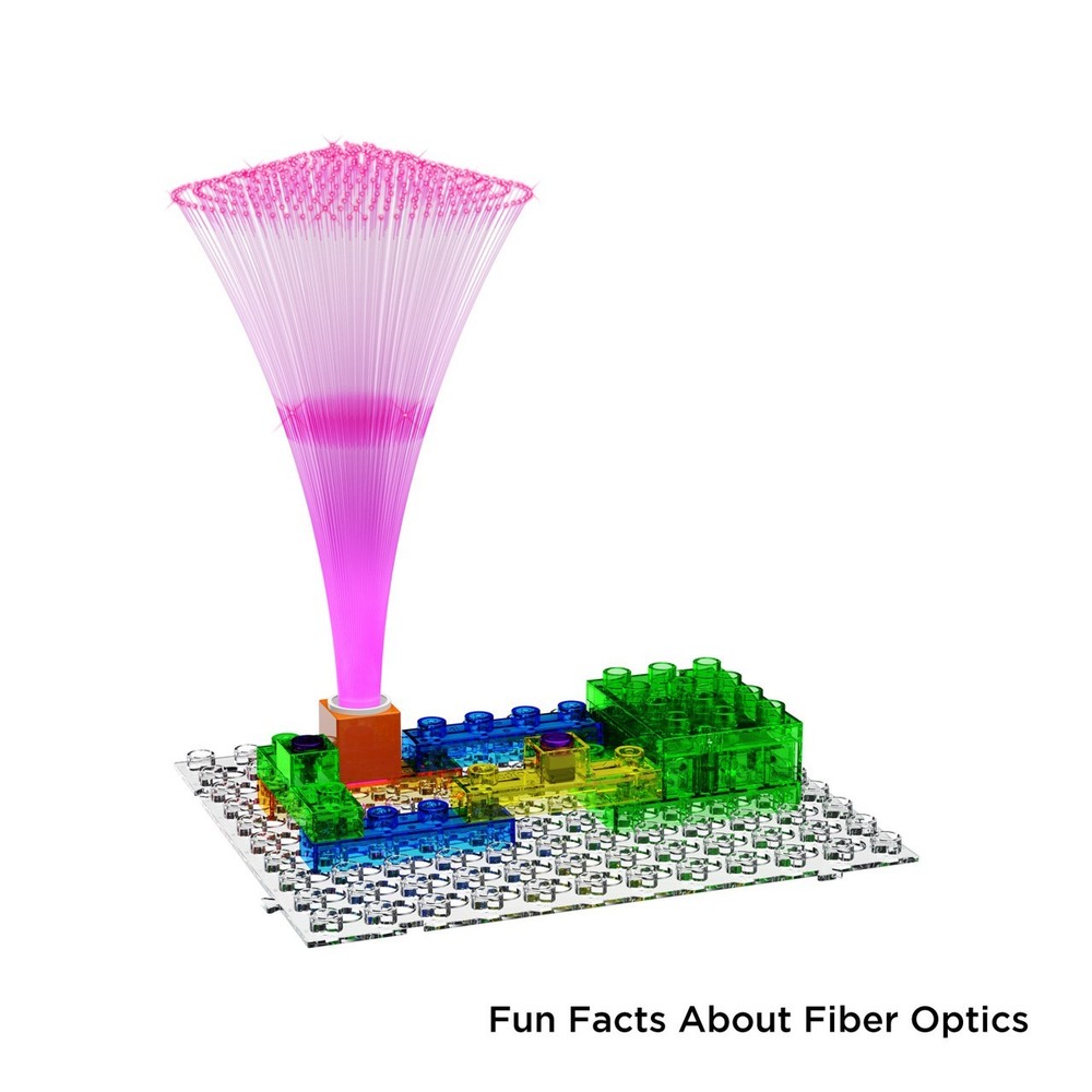 Creative Building Block Fan Launch Circuit Blox STEM Educational Science